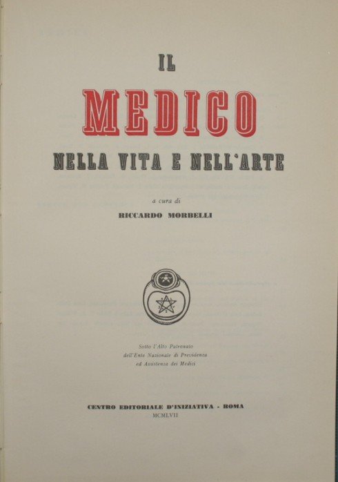 Il medico nella vita e nell'arte