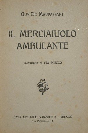 Il merciaiuolo ambulante