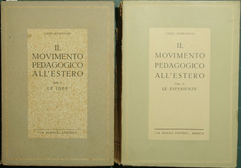 Il movimento pedagogico all'estero