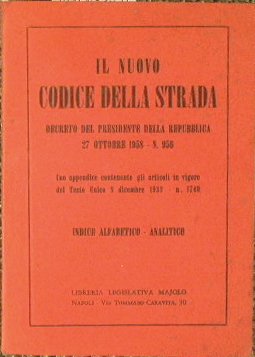 Il nuovo codice della strada