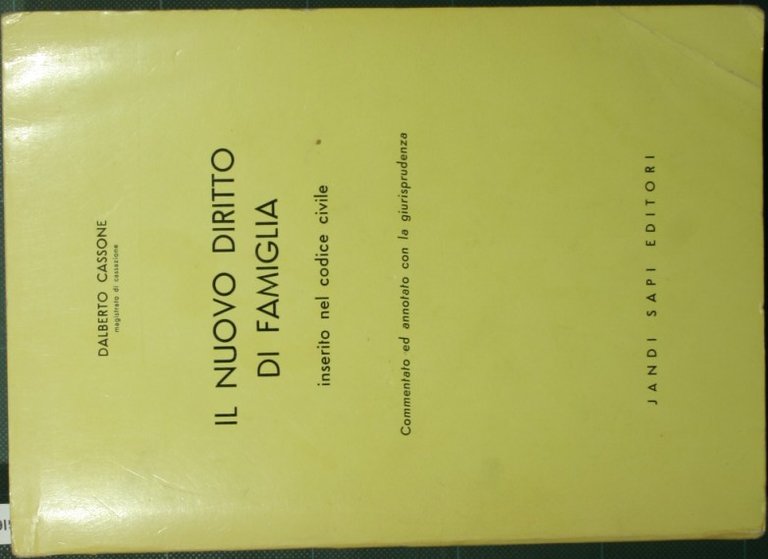 Il nuovo diritto di famiglia