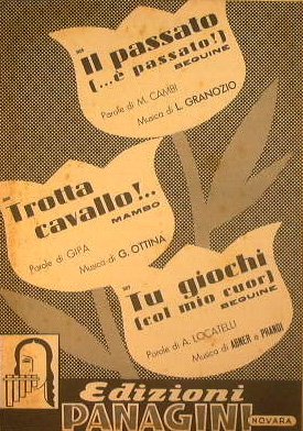 Il passato è passato ( beguine ) - Trotta cavallo …