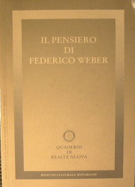 Il pensiero di Federico Weber