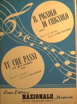 Il pignolo di chignolo ( swing ) - Tu che …