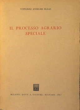 Il processo agrario speciale