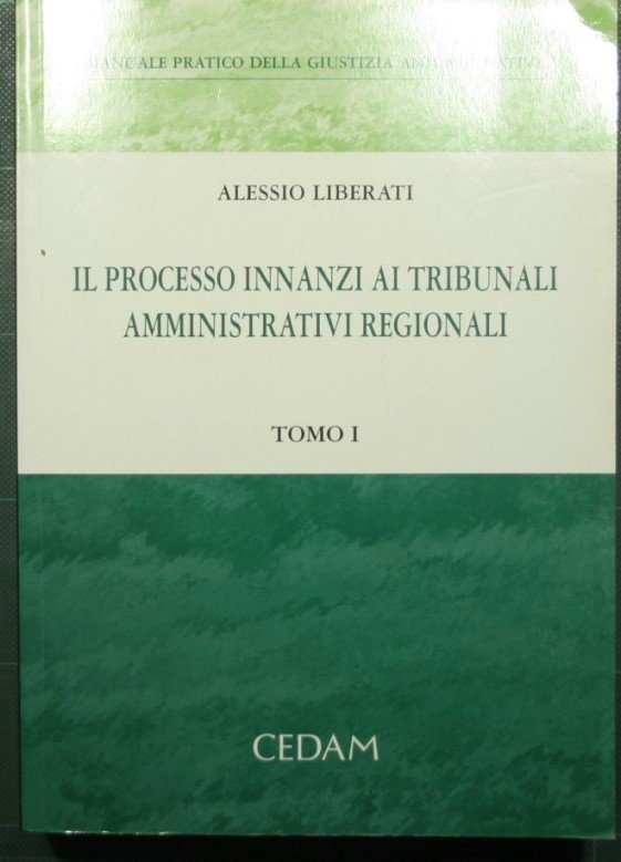 Il processo innanzi ai tribunali amministrativi regionali