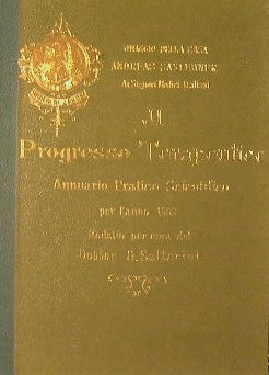 Il Progresso Terapeutico.Annuario pratico scientifico per l'anno 1903 redatto per …