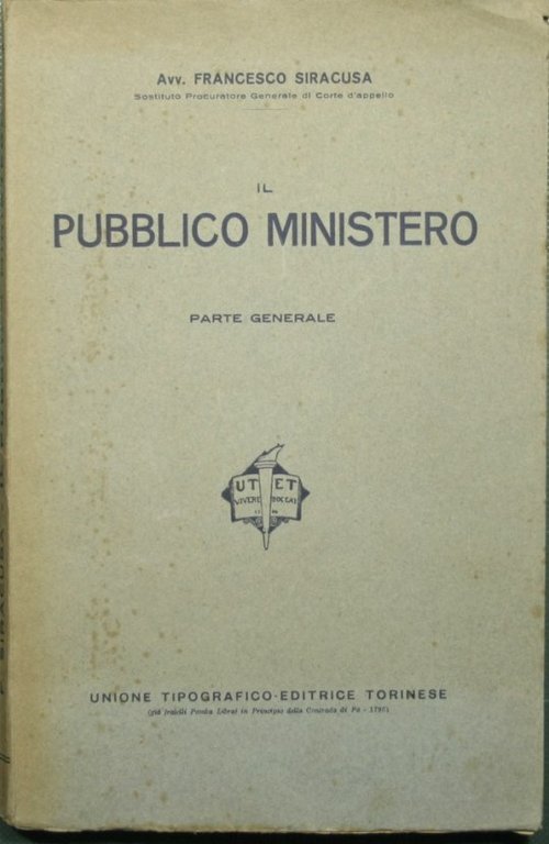 Il Pubblico Ministero