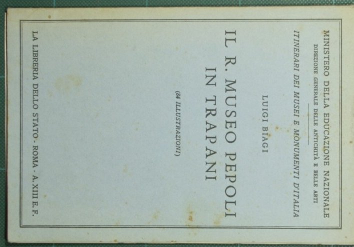 Il R. Museo Pepoli in Trapani