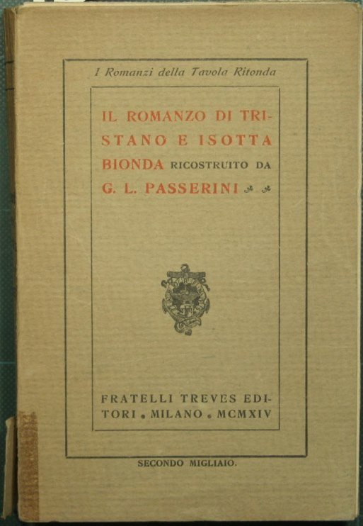 Il romanzo di Tristano e Isotta bionda