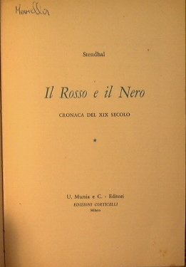 Il Rosso e il Nero