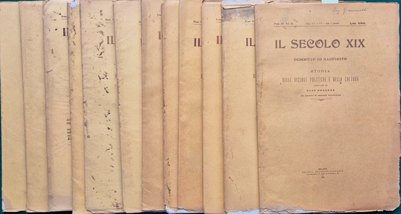 Il secolo XIX descritto e illustrato - 1902 - Nn. …