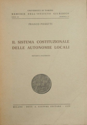 Il sistema costituzionale delle autonomie locali