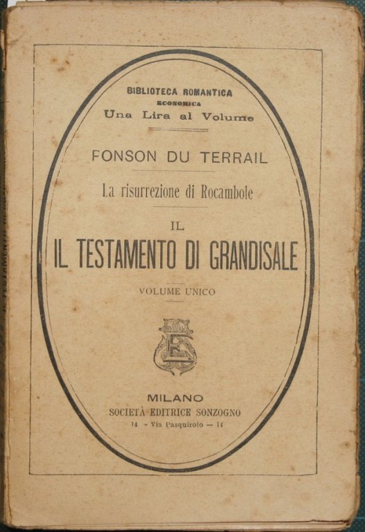 Il testamento di Grandisale
