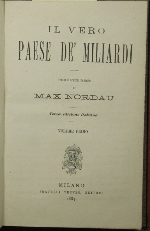 Il vero paese de' miliardi | Immagine principale