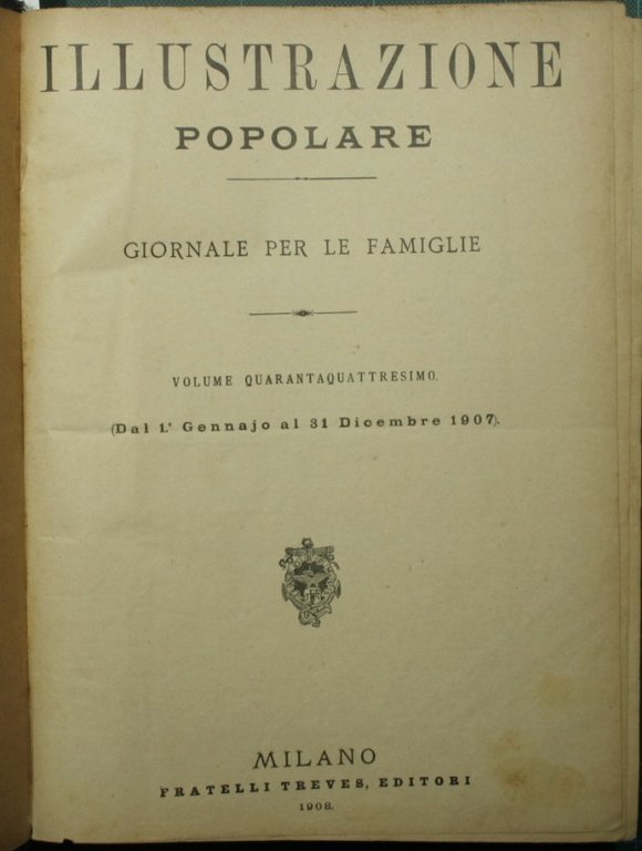 Illustrazione popolare. Vol. XLIV