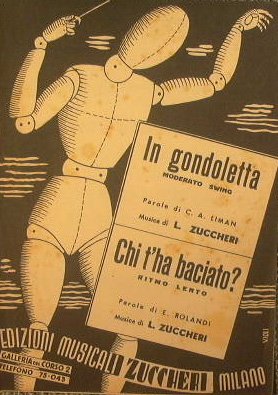 In gondoletta ( moderato swing ) - Chi t'ha baciato …