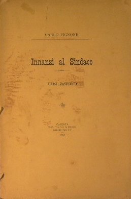 Innanzi al sindaco (un atto) | Immagine principale