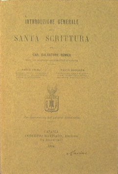 Introduzione generale alla Santa Scrittura
