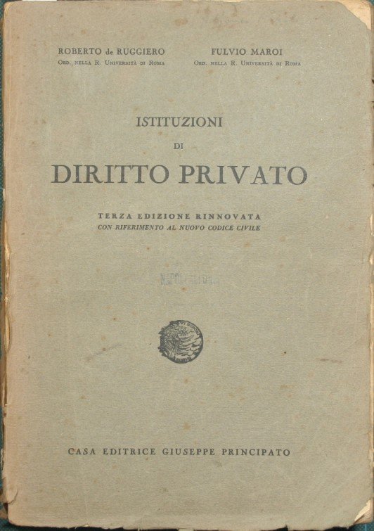 Istituzioni di diritto privato