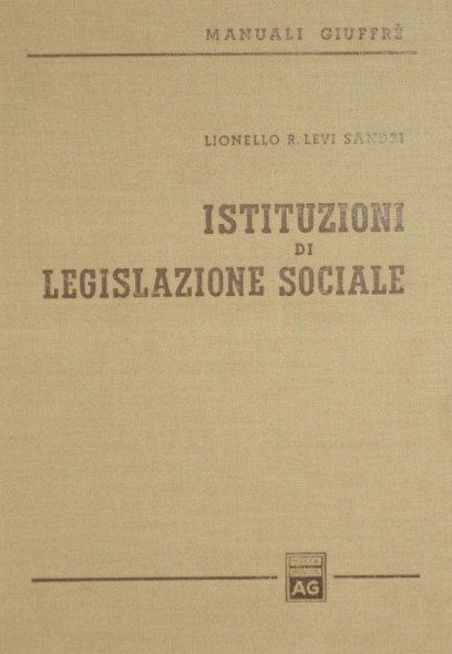 Istituzioni di legislazione sociale