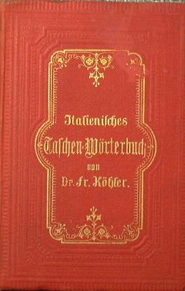 Italienisch - Deutsches und Deutsches - Italienisch