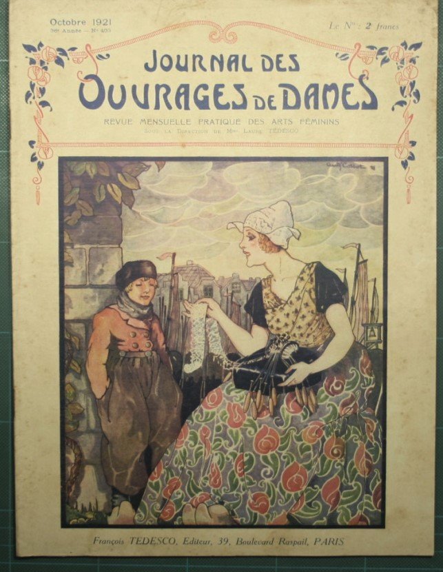 Journal des ouvrages de dames - Octobre 1921