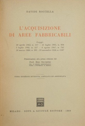 L'acquisizione di aree fabbricabili