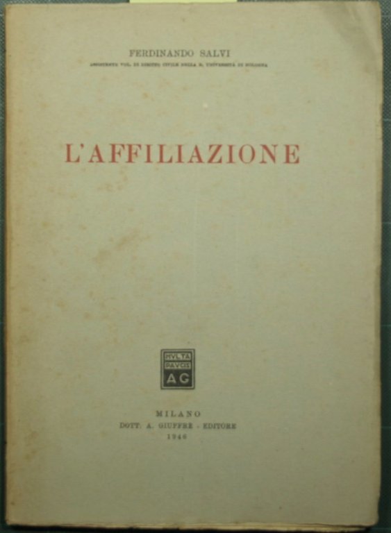 L'affiliazione