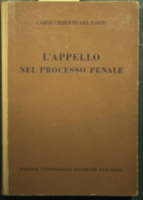 L'appello nel processo penale