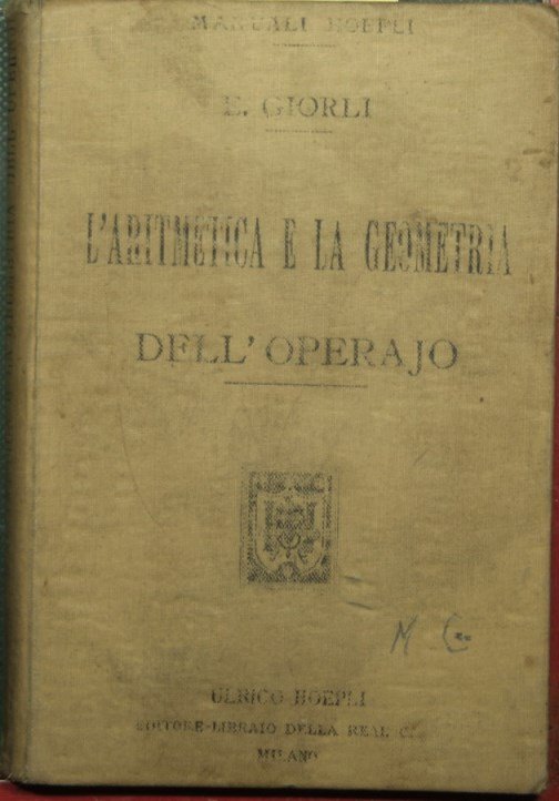 L'aritmetica e la geometria dell'operaio