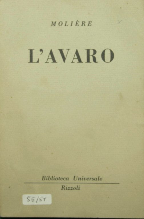L'avaro