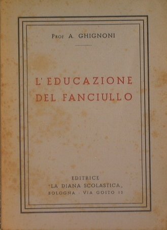 L'educazione del fanciullo