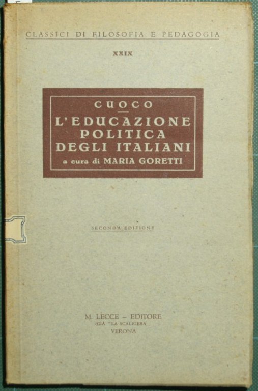 L'educazione politica degli italiani