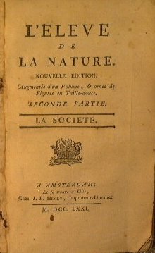 L'eleve de la nature