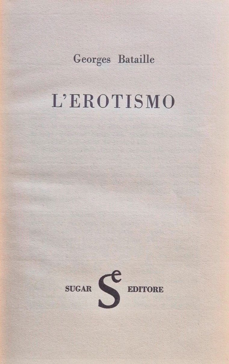 L'erotismo