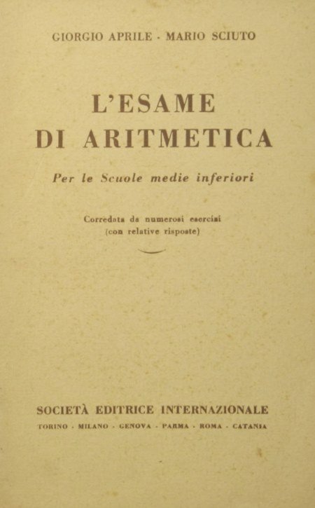 L'esame di aritmetica