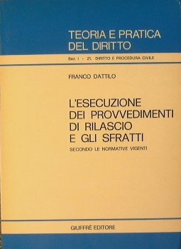 L'esecuzione dei provvedimenti di rilascio e gli sfratti secondo le …