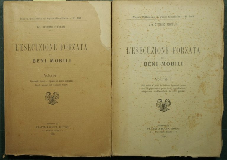 L'esecuzione forzata su i beni mobili