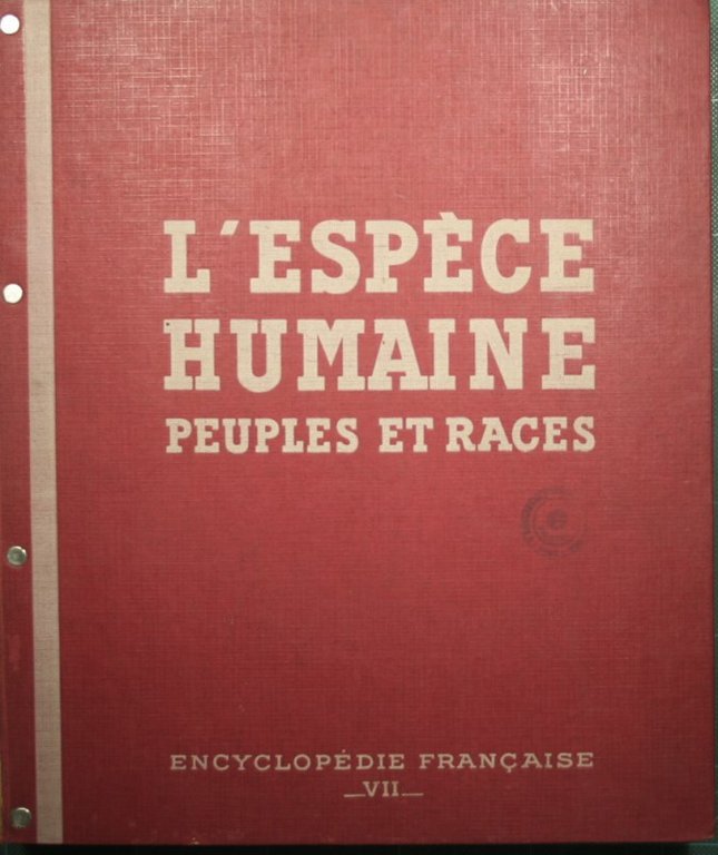 L'espèce humaine