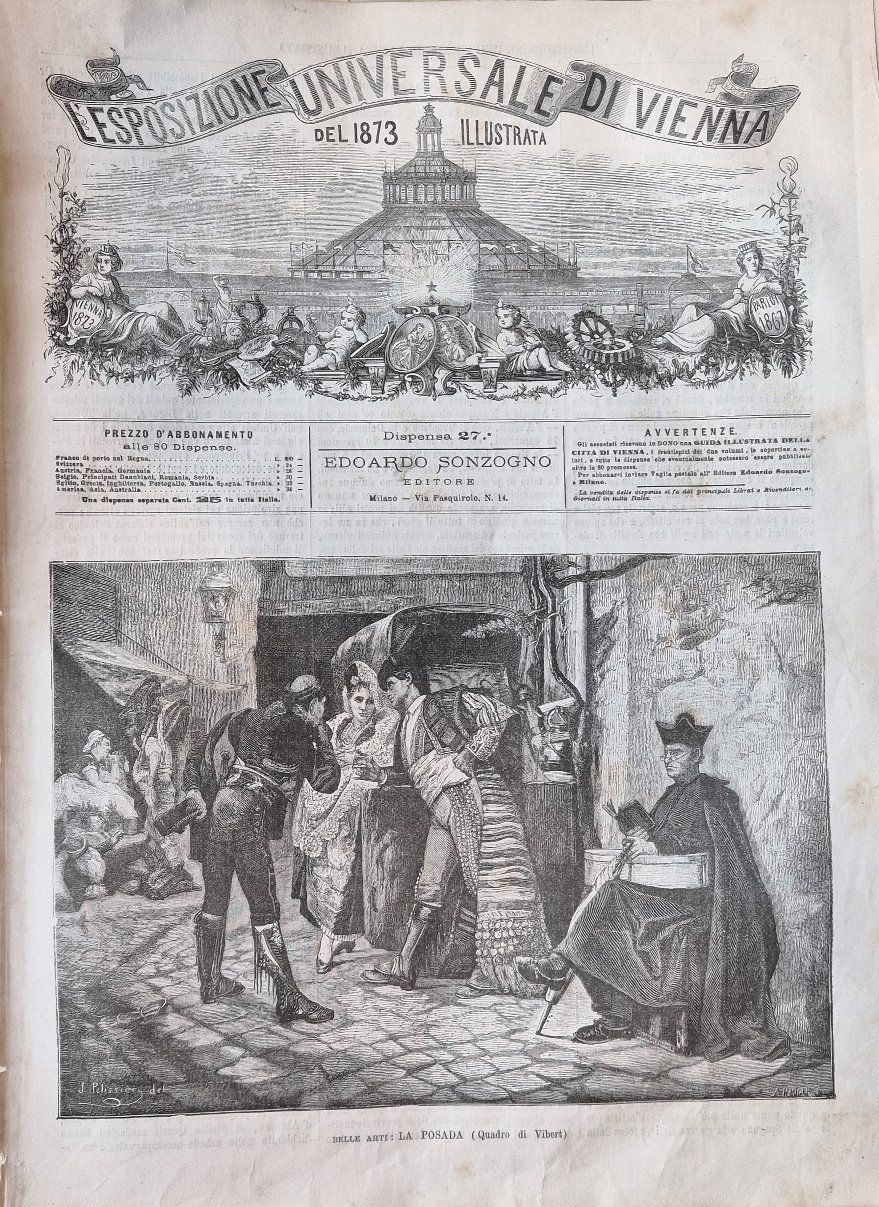 L'Esposizione Universale di Vienna del 1873 illustrata - Dispensa n.27