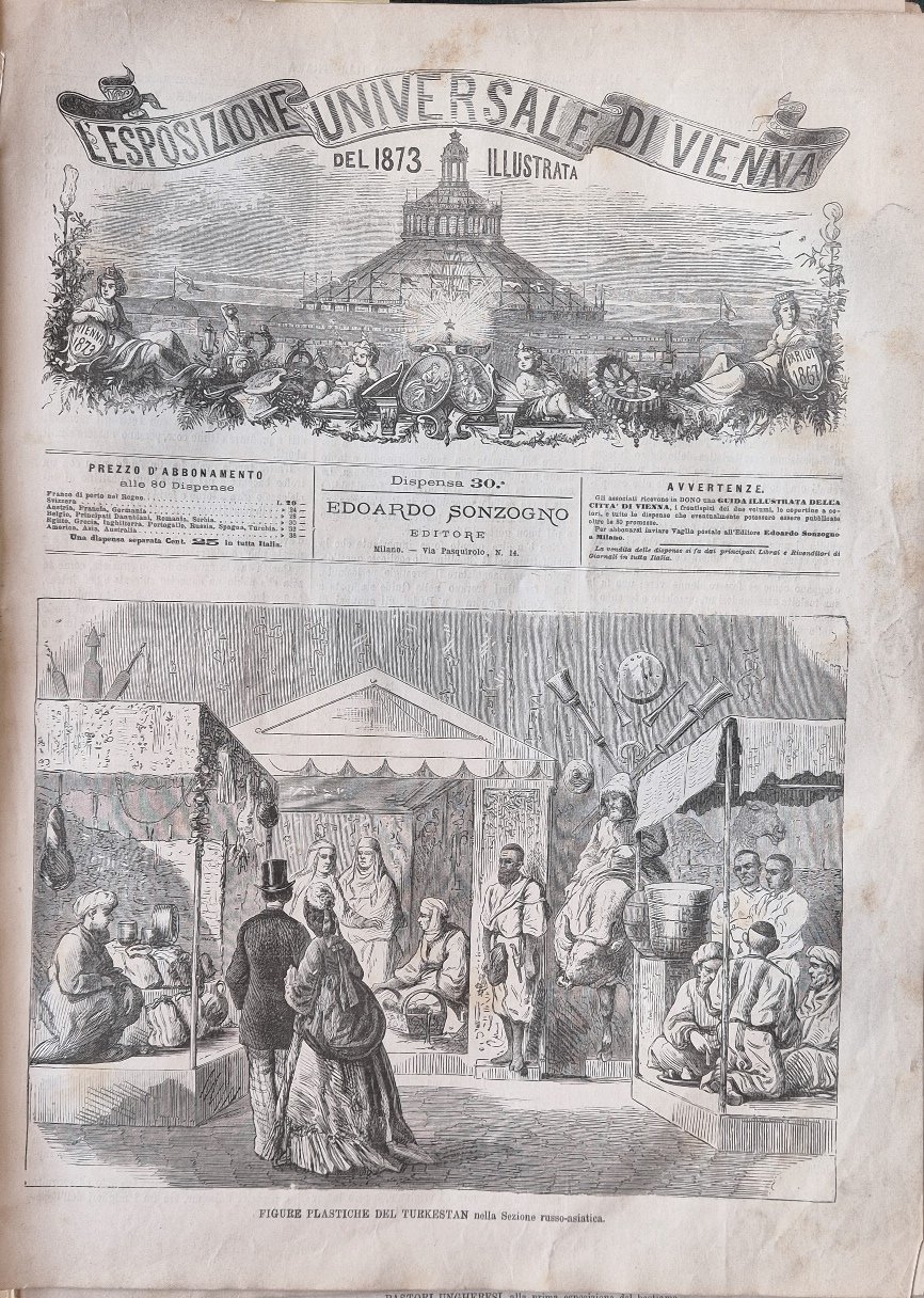 L'Esposizione Universale di Vienna del 1873 illustrata - Dispensa n.30