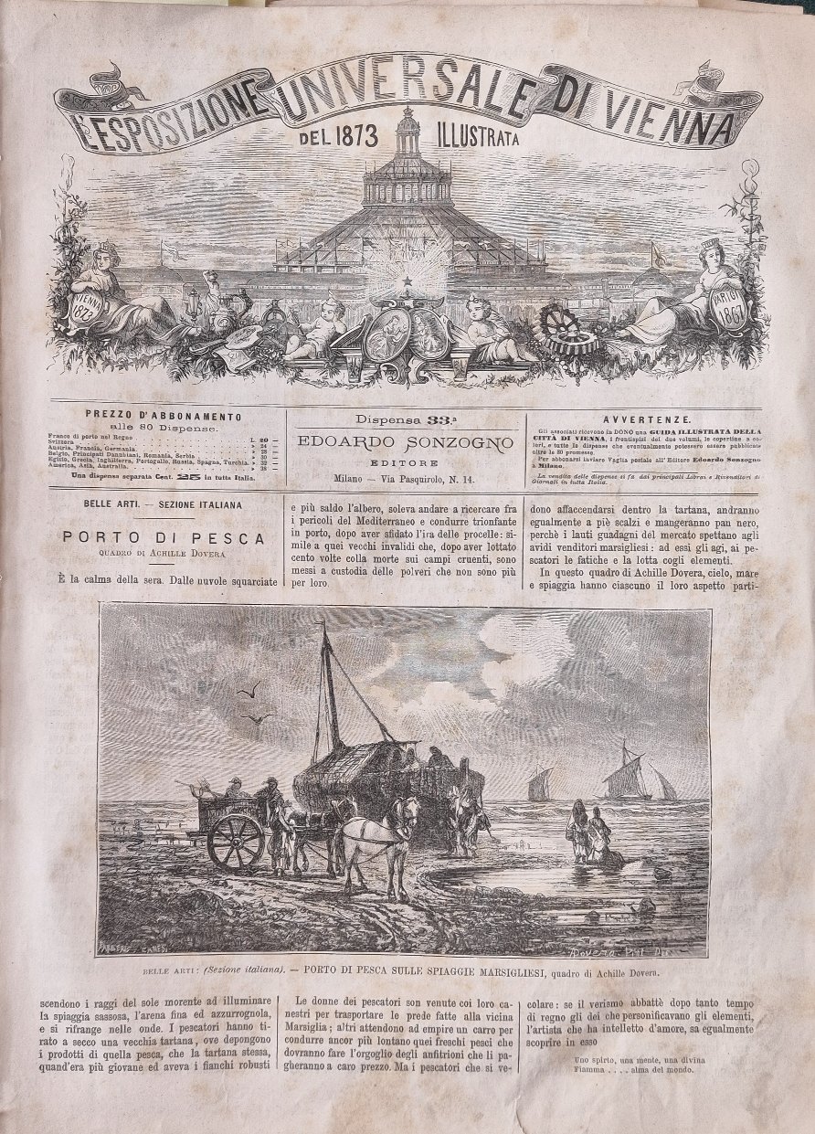 L'Esposizione Universale di Vienna del 1873 illustrata - Dispensa n.33