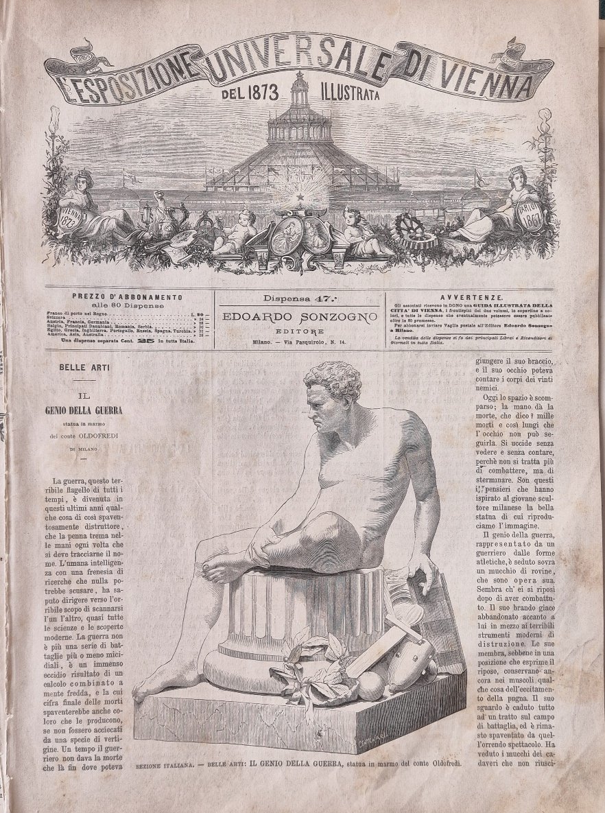 L'Esposizione Universale di Vienna del 1873 illustrata - Dispensa n.47