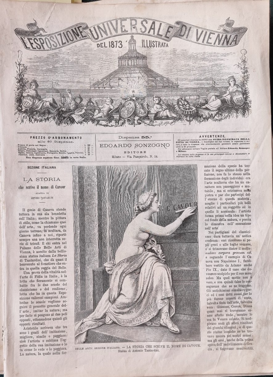 L'Esposizione Universale di Vienna del 1873 illustrata - Dispensa n.55