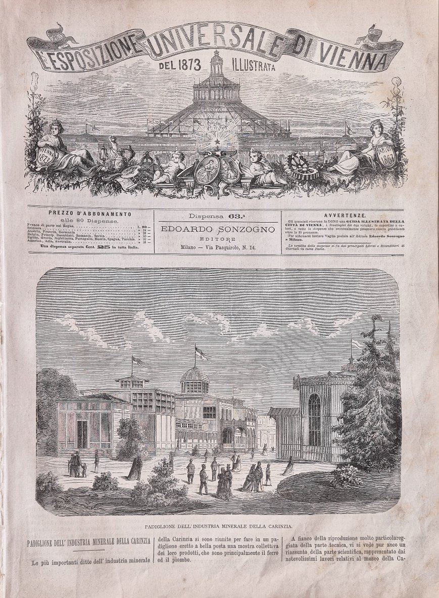 L'Esposizione Universale di Vienna del 1873 illustrata - Dispensa n.63