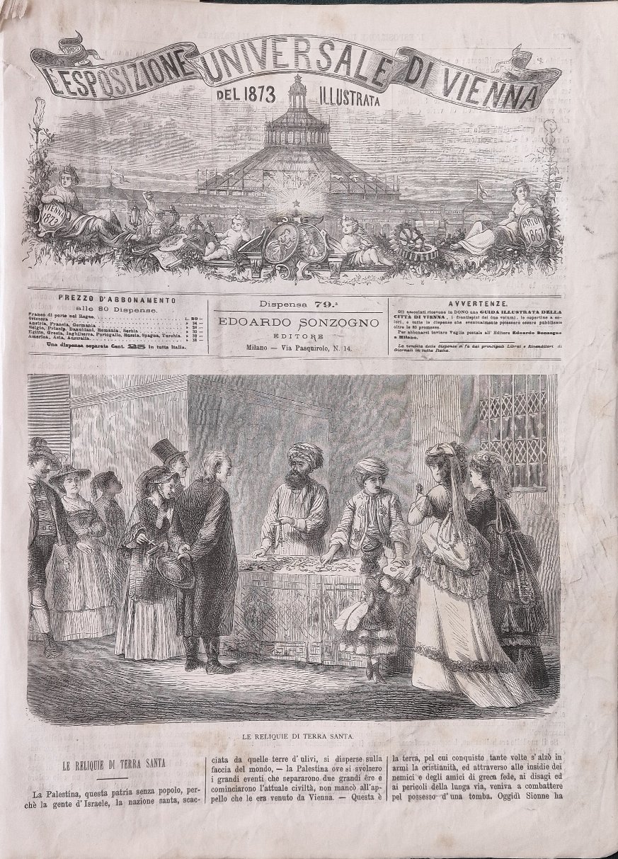 L'Esposizione Universale di Vienna del 1873 illustrata - Dispensa n.79
