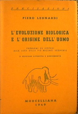 L'evoluzione biologica e l'origine dell'uomo