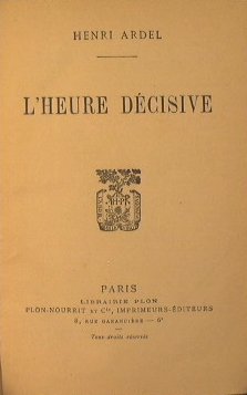 L'Heure Décisive