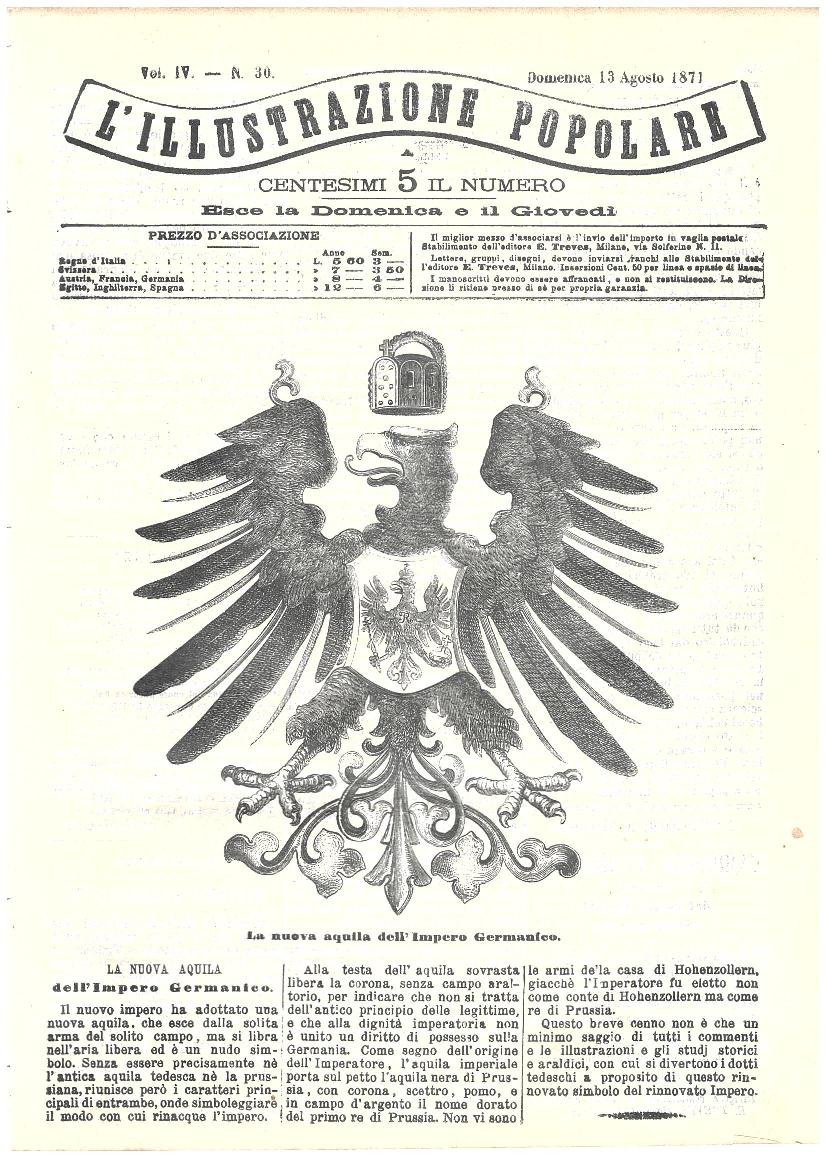 L'illustrazione popolare - 13 Agosto 1871 | Immagine principale